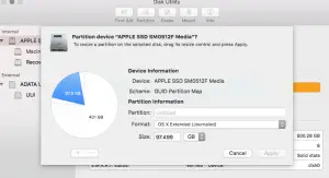 Using Disk Utility to resize your Mac OS X hard drive partition for Linux