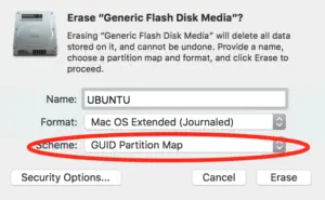 Erase USB Volume with Disk Utility on Mac