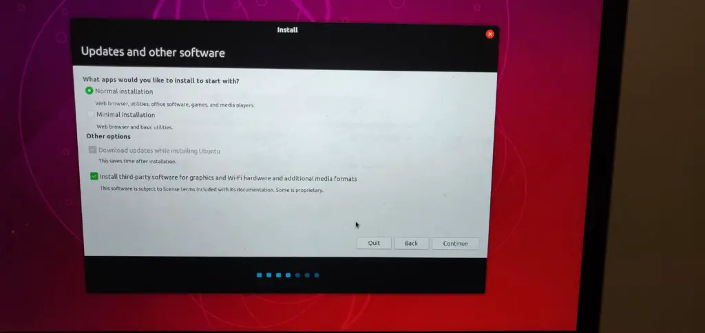ubuntu 18.10 - Select third party software